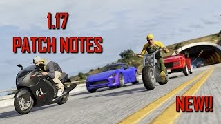 GTA 5 Online: 1.17 (LTS Update) Patch Notes!