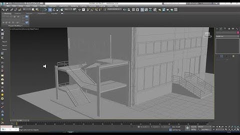 3Dsmax Tutorials, Learn 3D Modeling, Texturing & Lighting an Exterior WareHouse in 3dsmax (P3)