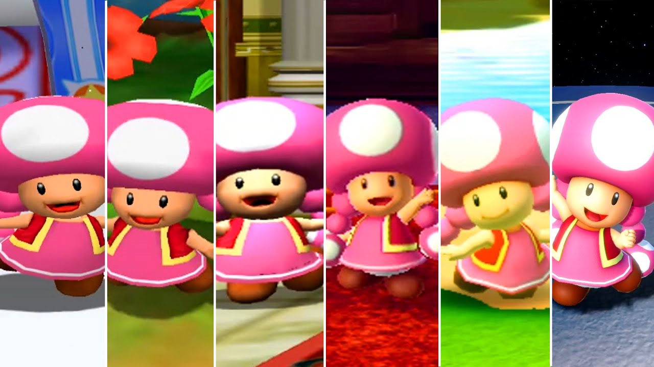 Mario Party Evolution Of Toadette Across The Mario Party Series [2004-2024]