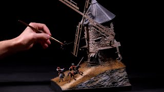 Making a Subscriber’s Dream into Reality | Monster Windmill Diorama