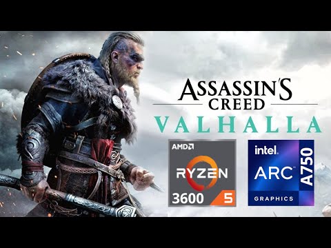 Ryzen 5 3600 | Intel ARC A750 | Assasin's Creed Valhalla | Benchmark 1080p | Intel ARC Gaming