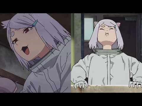 Imoko gets sick when she smells Yaniko's room - Chainsmoker Cat anime