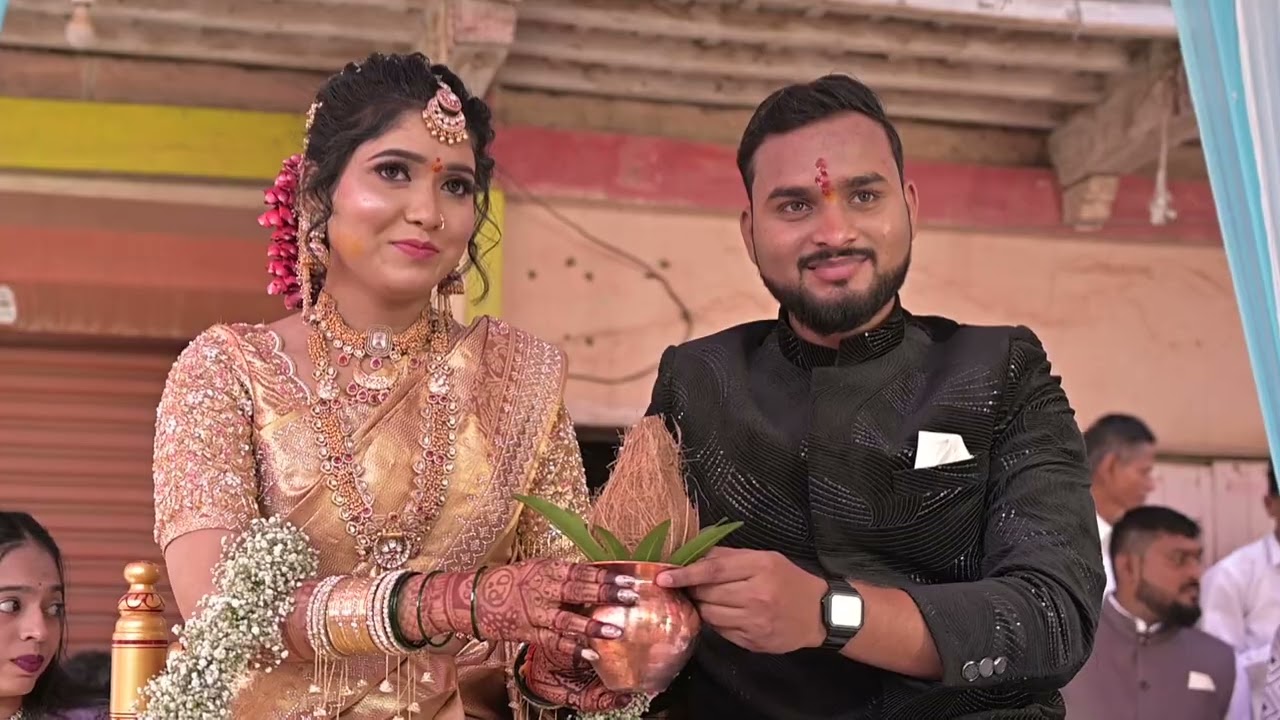 राज आणि ध्रुविका चा साखरपुडा समारंभ Raj & Dhruvika Engagement Ceremony