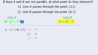 72. Gmat Practice Question - Tricky Intersection