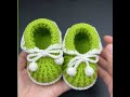 Crochet handmade baby tutorial1handmadebabyshoecrochetbabyshoe