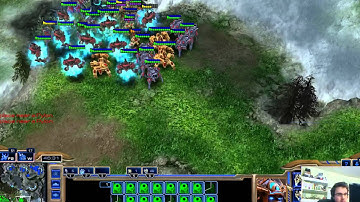 Protoss vs Terran Long One Hour Game In in Starcraft II Heart of the Swarm