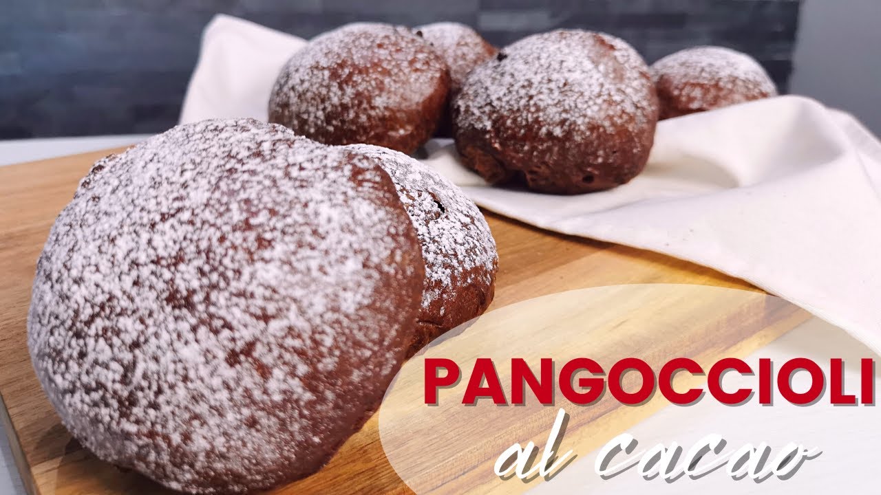 PANGOCCIOLI AL CACAO | Soffici al cacao e con gocce di cioccolato