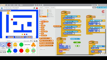 Scratch Simple Pacman - More Features 4 - Eating a Ghost