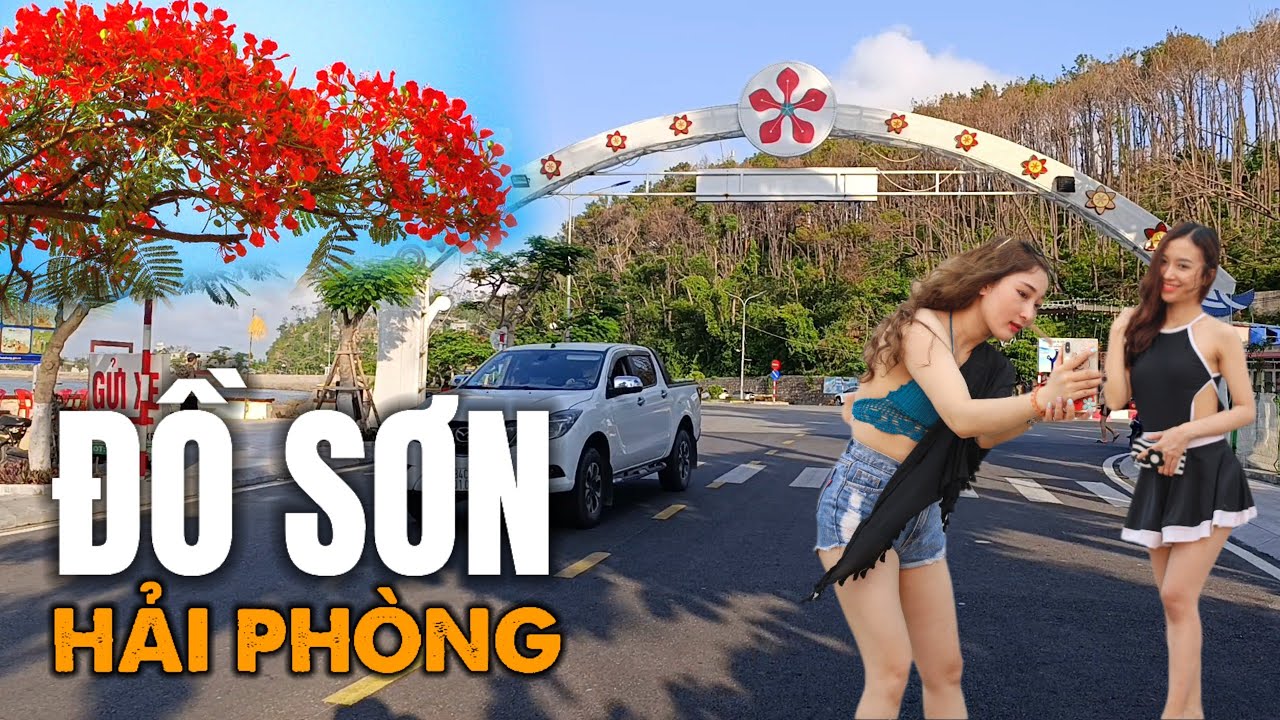 Đồ Sơn - Hải Phòng cuối tuần | Bãi tắm đông nghẹt người, các cửa hàng full khách (07.06.2025)