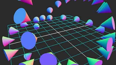 Vector3 apply axis angle method - threejs demo