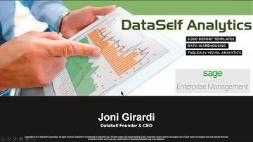 DataSelf Analytics for Sage Enterprise Management (Sage X3)