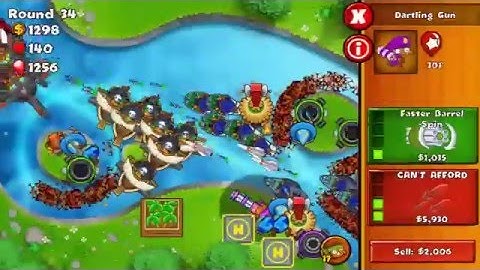 Bloons Monkey City [android] - Contested Territory River Terrain round 34