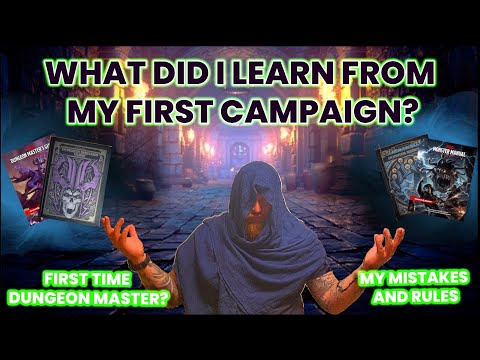Dungeon Master Beginner Tips - My Mistakes and Rules - YouTube