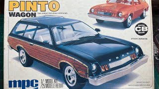 Full vintage kit build of the 1978 Ford Pinto Squire Wagon from MPC