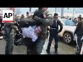 Israeli police forcibly remove ultra-Orthodox protesters opposing new draft law