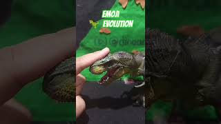 Emoji 🦖 (T-Rex) Evolution #tyrannosaurusrex #dinosaur #dinotoys #shorts