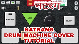 Natrang Song on mobile Octapad Drum Machine Cover|| Vishnu Kale