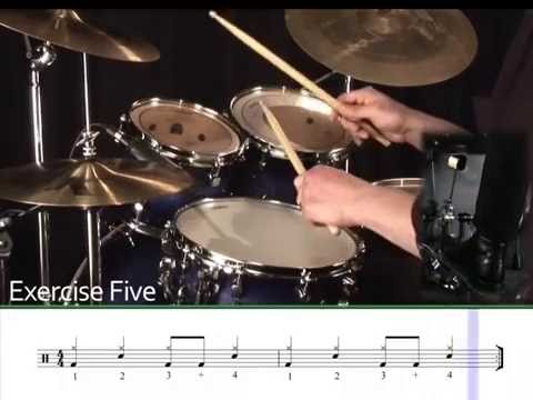 Learning Drums Lesson - 1/4 note rock grooves