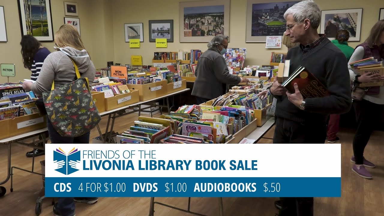 Октябрьская распродажа книг «Друзья библиотеки Ливонии»