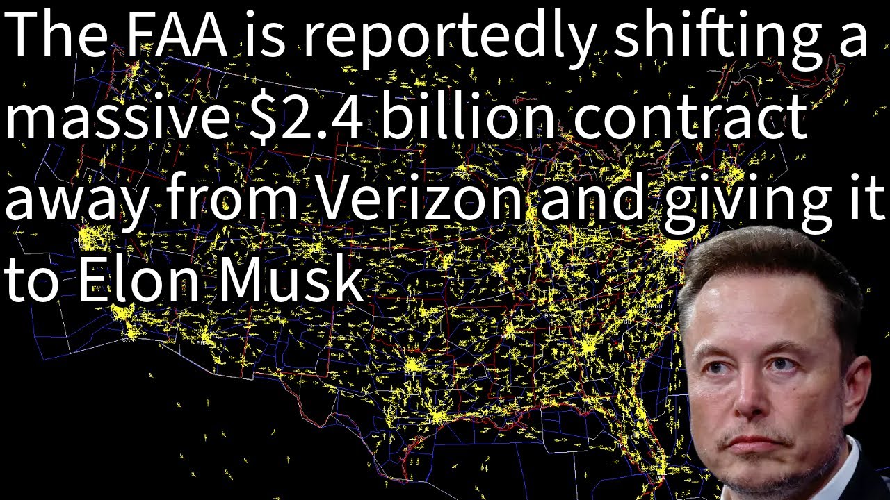 FAA has reportedly shifted a $2.4 billion contract away from Verizon ...