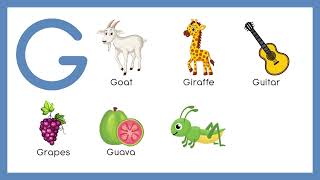 ABC Flashcards for Toddlers | G Letter Flashcard | ABC Alphabet Video Chart screenshot 4