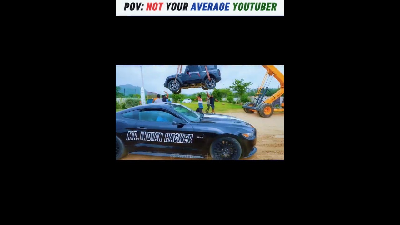 " Not Your Average Youtuber " 🔥🗿 #shorts ft- @MRINDIANHACKER