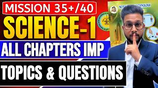 MISSION 35+/40🔥| 10THSCIENCE-1 ALL IMP TOPICS & QUESTIONS | CLASS 10 SCIENCE 1 BOARD EXAM 2026 |