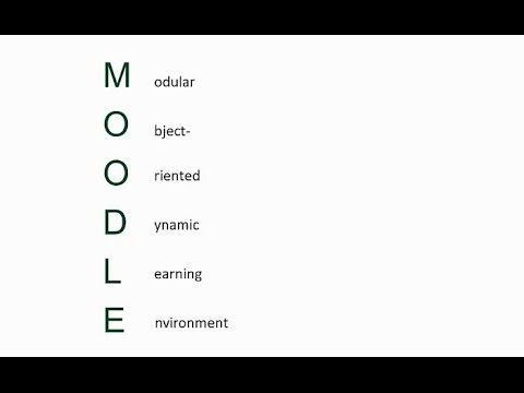 Fernlernen mit Moodle