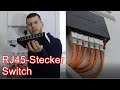 Netzwerkstecker konfektionieren / RJ45 / Switch verbinden