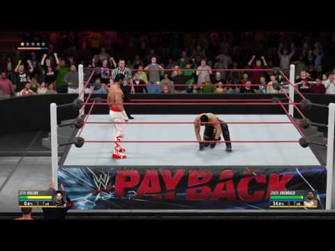 WWE 2K16 MY CAREER DEFENDING MY WHC AT PAYBACK IN A LMS MATCH