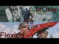 Flexing yt vs broken  incredible fight  codm