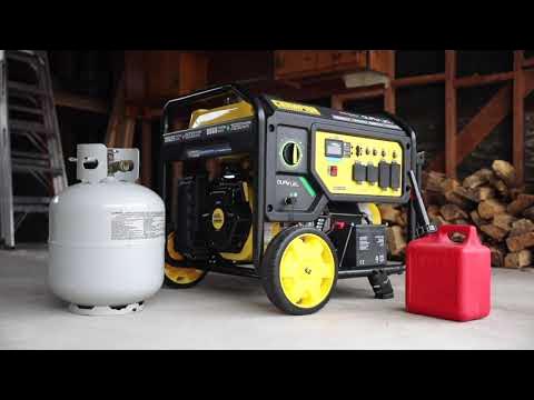 Champion 8500-Watt Dual Fuel Portable Generator with CO Shield® (Model