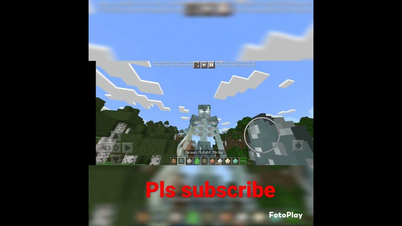 SPAWNING MUTANT MOBS IN MINECRAFT MINECRAFT HACKS
