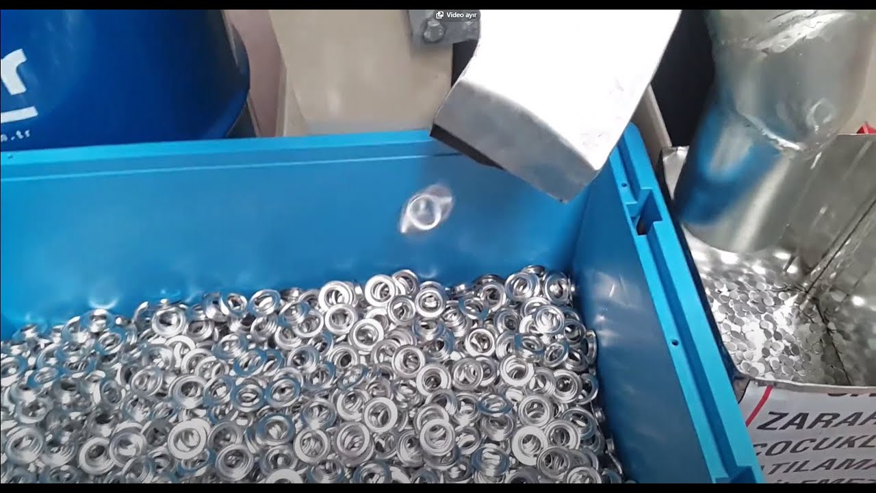 KUŞGÖZÜ PUL ÜRETİM PRESİ - METAL EYELET PRODUCTION MACHINE