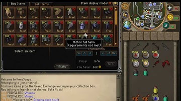 Runescape Evolution of Combat Beta Shops and Basics
