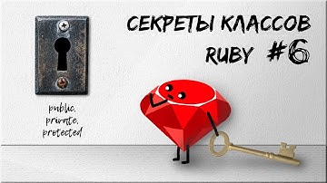 Ruby public, private, protected - в чём разница? | Секреты классов Ruby #6