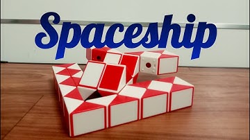 SNAKE CUBE: SPACESHIP | ( 48 Wedges)