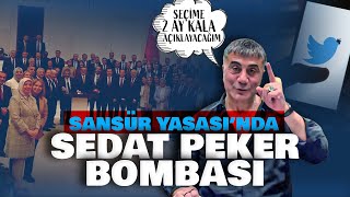 Sansür yasasında Sedat Peker bombası | Kronos TV