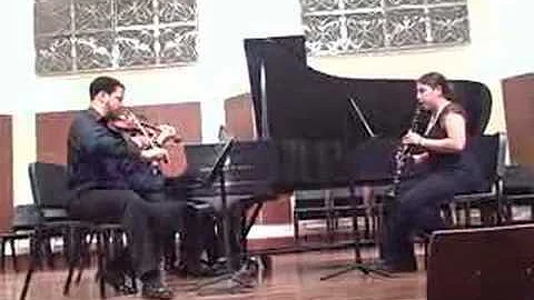TRIO for VIOLIN, CLARINET & PIANO by Paul Sayre