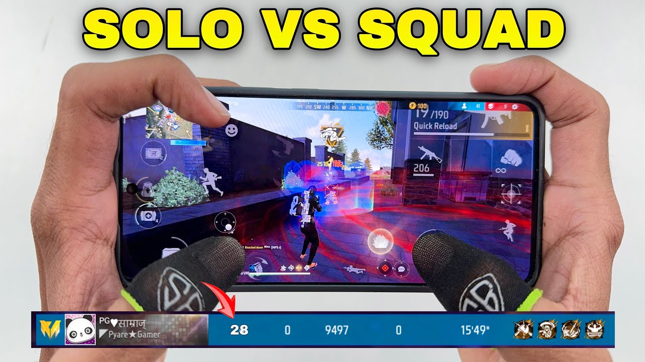Best solo vs squad gameplay 28 kills you don’t this mistake poco x3 pro ...