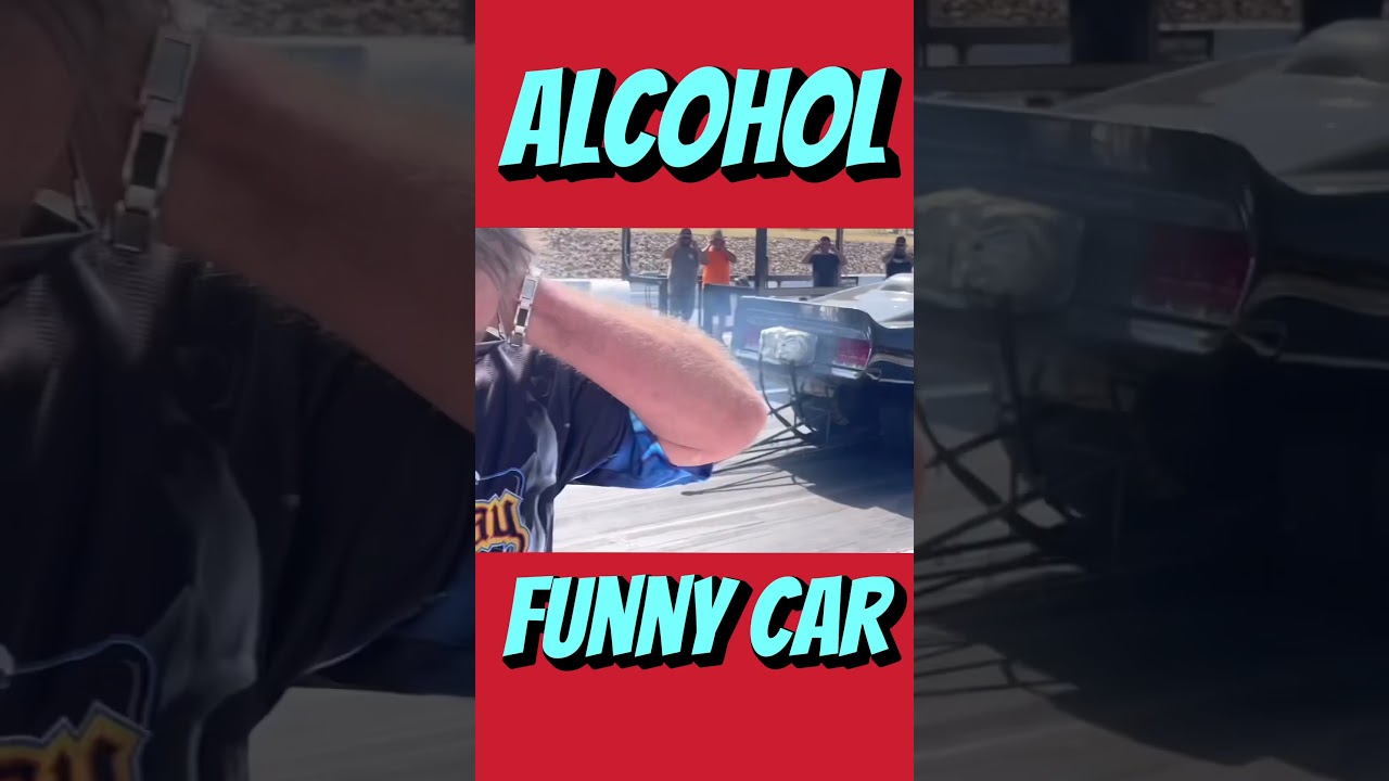 Blown Alcohol Mustang Funny Car Burnout! 