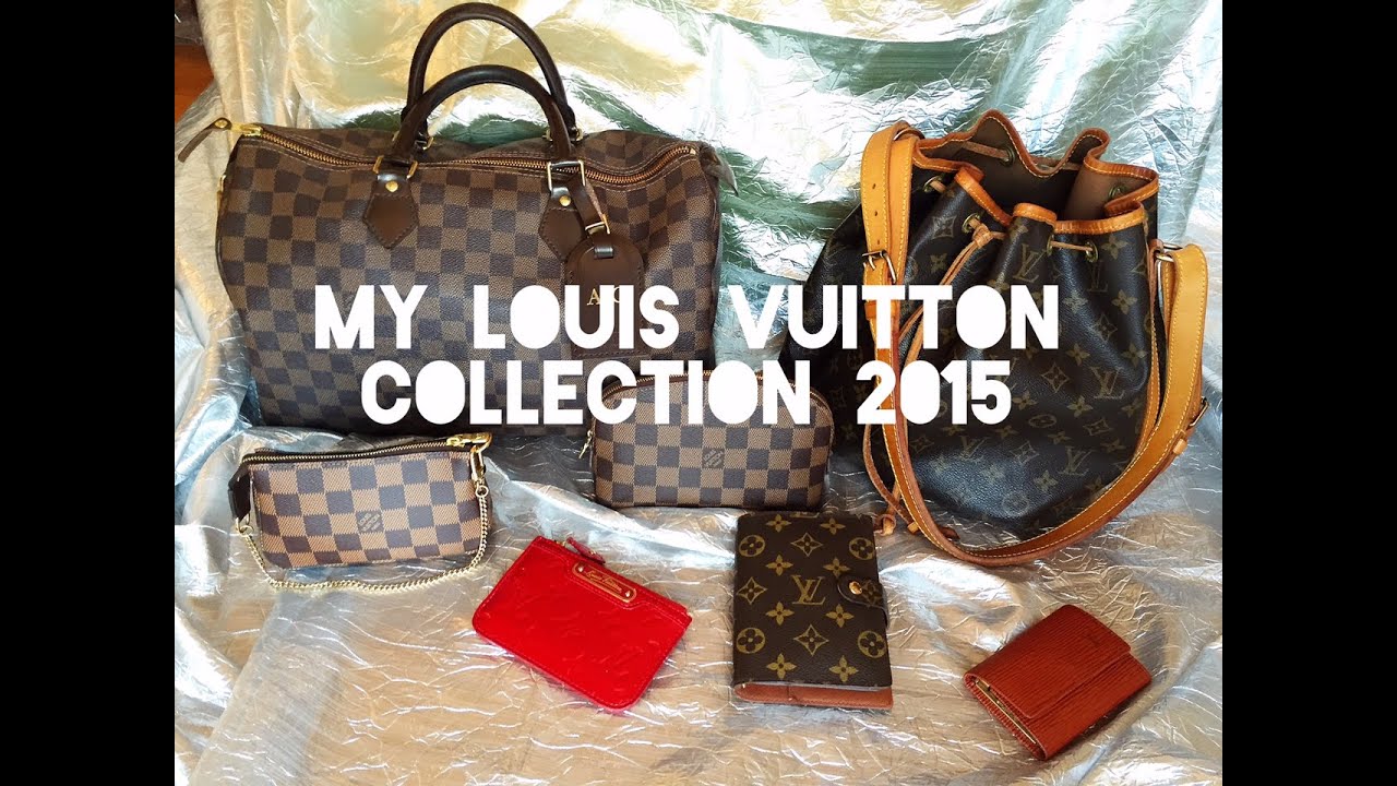 LOUIS VUITTON COLLECTION - My June-Dec 2015 collection! - YouTube