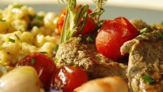 Karamellisierte Cocktailtomaten