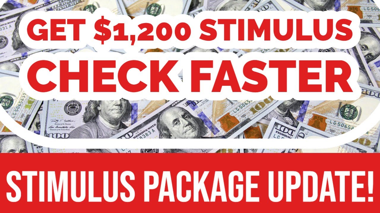 HOW TO GET YOUR STIMULUS CHECK FAST!!! | Get $1200 ...