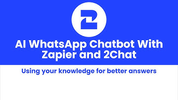 AI WhatsApp Customer Support: No-code Chatbot using Zapier and 2Chat #whatsapp #chatbot