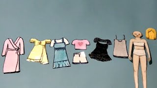 [🌸paperdiy🌸] DIY - DRESS UP - Make cute clothes for new paper doll