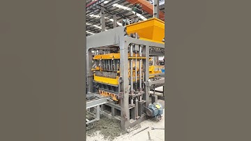 KaiDong QT4-15B full automatic brick machine#brickmachine #brickmakingmachine #blockmachine