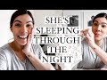 VLOG: SHE'S SLEEPING THROUGH THE NIGHT! (8 Weeks Old) & H&M Mom & Baby Haul