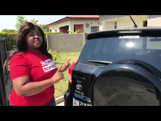 Toyota Rav 4/Rush Spare Wheel Cover