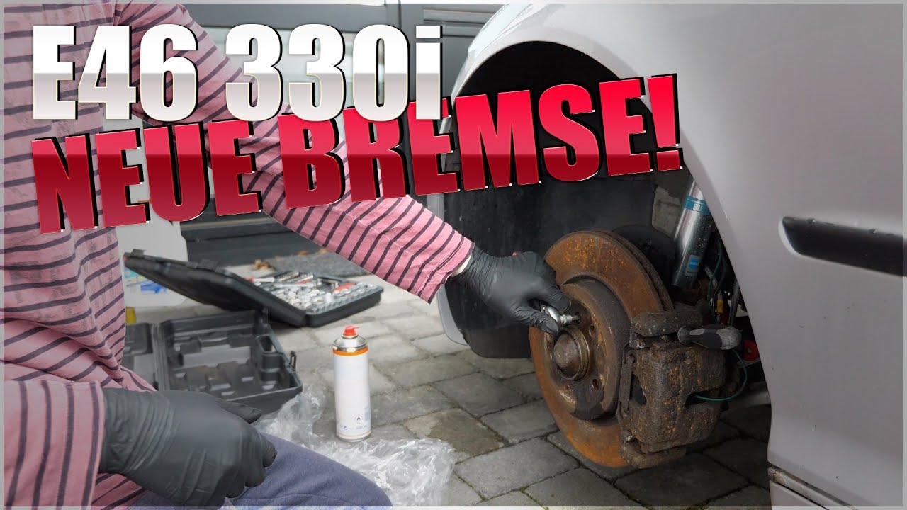 Bmw E46 Bremsscheiben Und Bremsbelage Richtig Wechseln Youtube